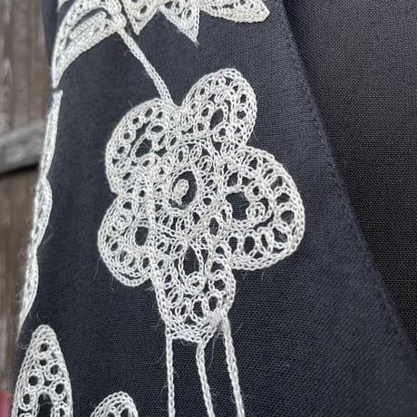INDIA EMBROIDERY RAYON VEST [S-3810]