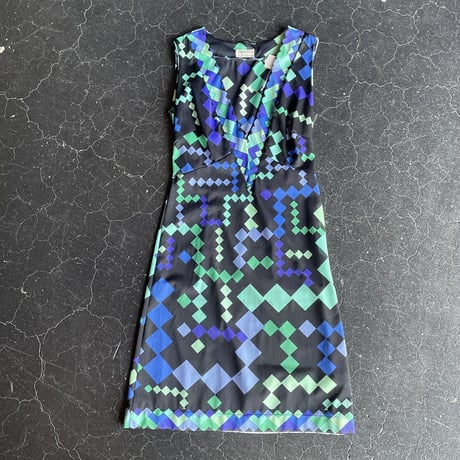 60’S ”EMILLO PUCCI” LINGENE DRESS [S-2281]