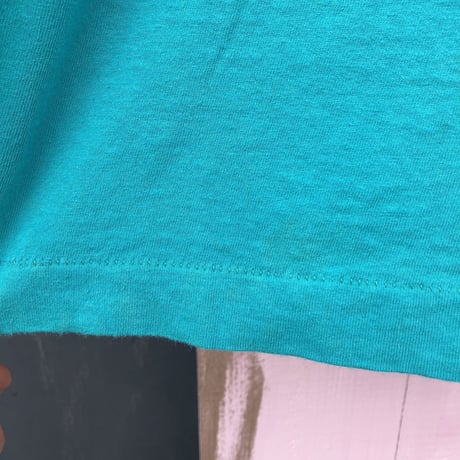 USA製 TURQUOISE GREEN POCKET TEE [S-1637]
