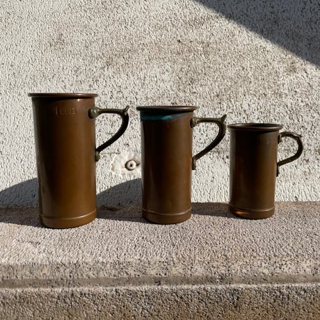 Vintage COPPER measuring cup[J-066]