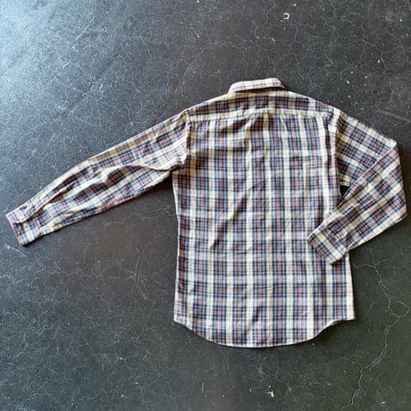 80’S ”Tawn Craft" CHECK SHIRT [S-4146]