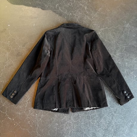 VELOUR TAILORED JACKET [S-2177]