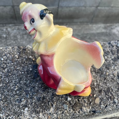 VINTAGE PIERROT PLANTER FOLDER [J-234]