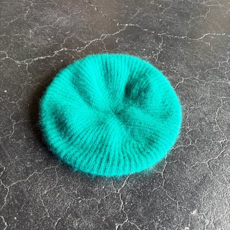 80’S ANGORE KNIT BERET [S-1767]
