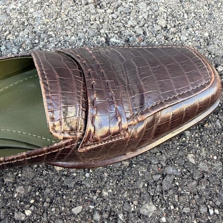 LEATHER LOAFER 27.0cm [S-1299]
