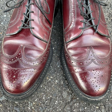 WINGTIP LEATHER DRESS SHOES [S-5718]