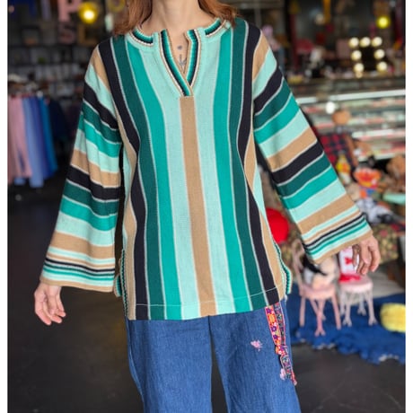 60’S STRIPE KNIT [S-1812]