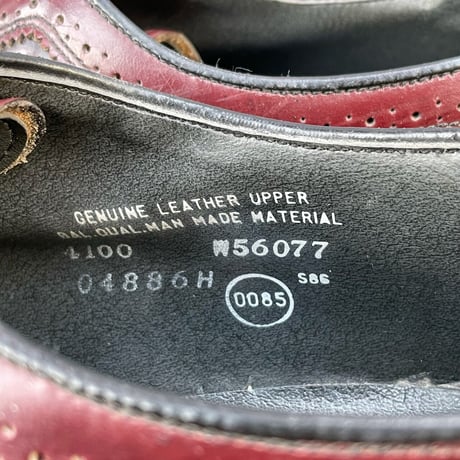 WINGTIP LEATHER DRESS SHOES [S-5718]