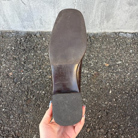 LEATHER LOAFER 27.0cm [S-1299]