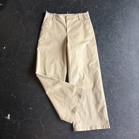 COTTON WIDE PANTS [S-2907]