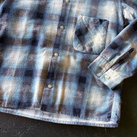 60’S PRINT NEL BOYS SHIRT [S-4163]