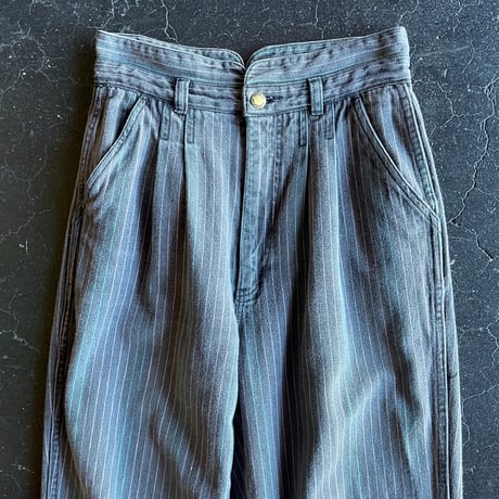 80’SSTRIPE DENIM PANTS [S-3739]