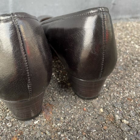 LEATHER PUMPS 25.5㎝ [S-4248]