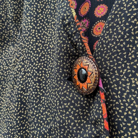80-90’S PATTERN DESIGN JACKET [S-7471]
