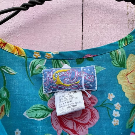 90’S FLOWER SMOCK VEST [S-3518]