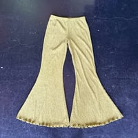 CRINKLE FLARE PANTS [S-2436]