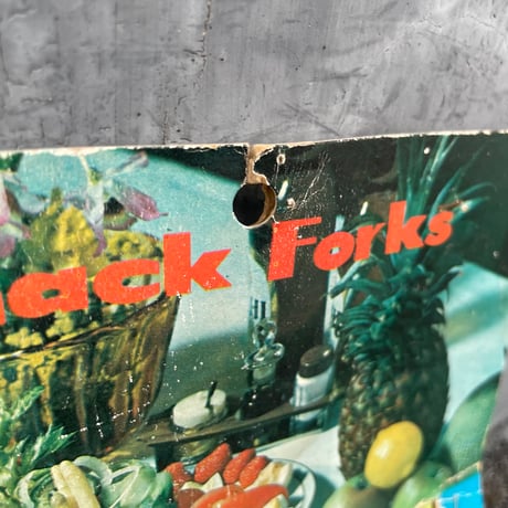 Vintage SNACK FORKS [J-181]