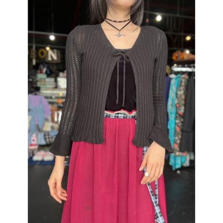00'S COTTON KNIT CARDIGAN [S-3608]