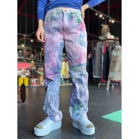 ”WRANGLER” DYED DENIM PANTS [S-3651]