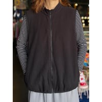 FLEECE ZIP VEST [S-2628]
