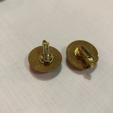FLOWER WOOD EARRING [HP-1852]