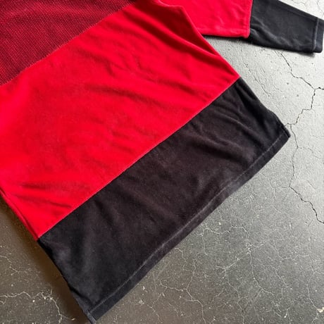 ARGYLE VELOUR TOPS [S-0825]
