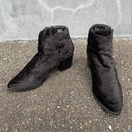VELOUR BOOTIE 24.0cm [S-2567]