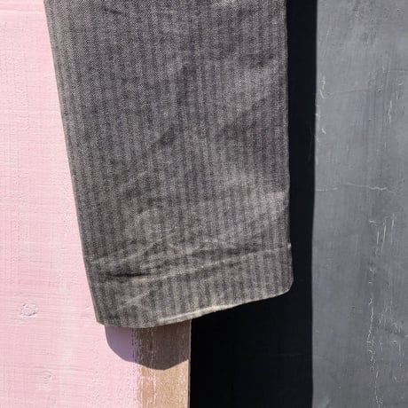HERRINGBONE SLIM PANTS [S-1381]