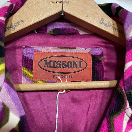 "MISSONI for TARGET" FLOWER VELOUR COAT [S-3265]