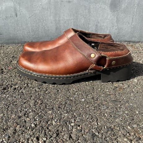 LEATHER SABOT 23.0㎝ [S-0014]