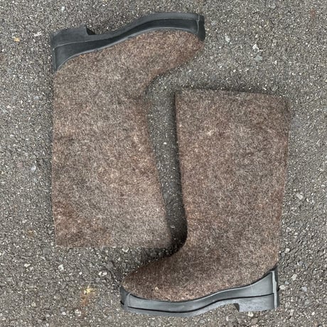 WOOL LONG BOOTS 28.0cm [S-5187]