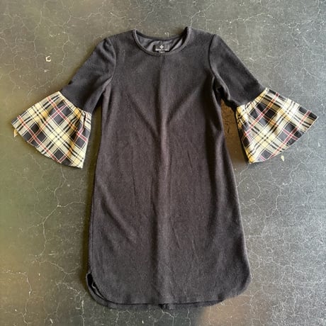 CHECK×KNIT DRESS [S-1080]