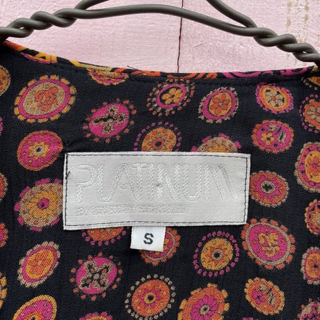 80-90’S PATTERN DESIGN JACKET [S-7471]
