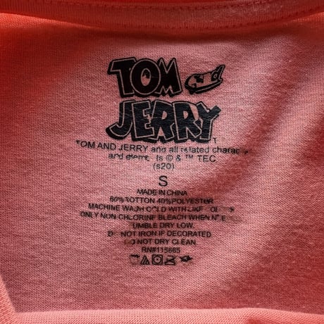 TOM＆JERRY TEE [S-2962]