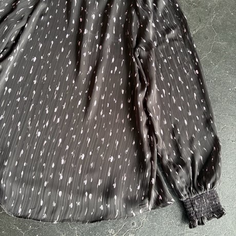 DROP CRINKLE SHEER BLOUSE [S-3596]