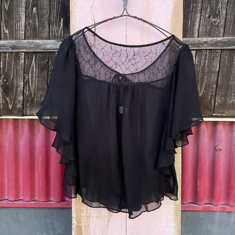 SEE-THROUGH BLOUSE [S-7369]