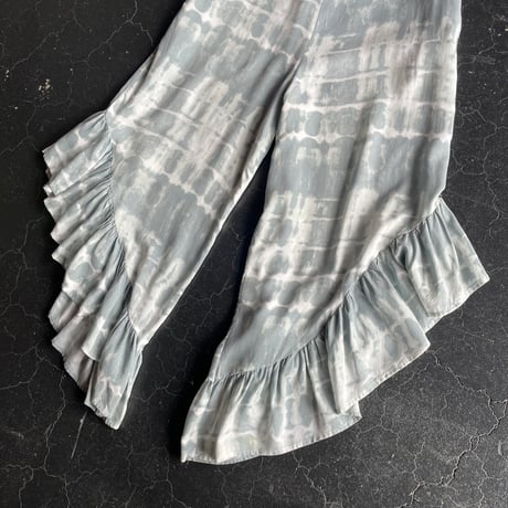 TIE DYE FRILL JUMP SUIT [S-3752]