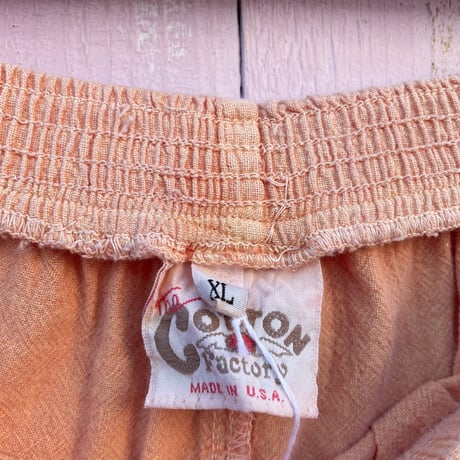 80-90’S PAINT COTTON EASY PANTS [S-3771]