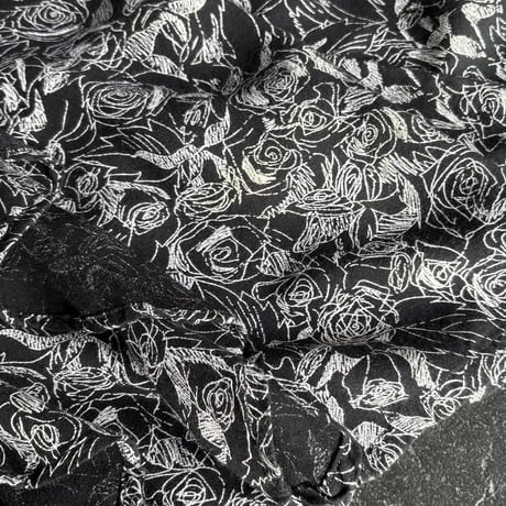 80’S ROSE FRILL BLOUSE [S-2287]