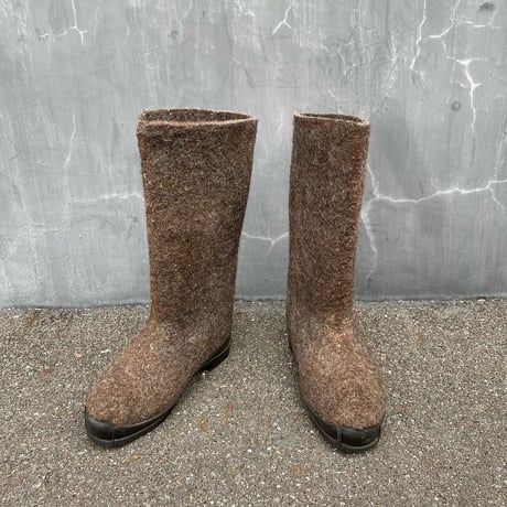 WOOL LONG BOOTS 28.0cm [S-5187]