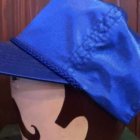 BLUE SATIN CAP [S-3358]