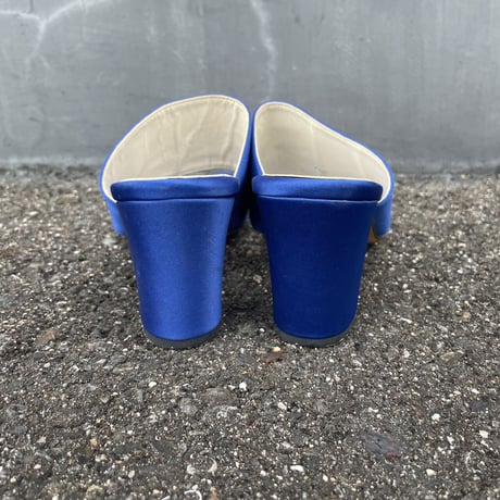 BLUE HEEL SANDAL 23.0cm [S-6402]