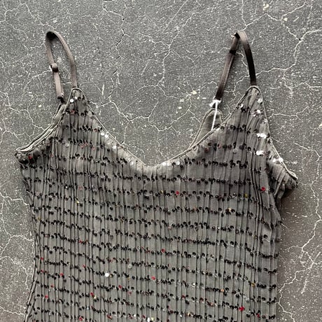 SPANGLE CAMI DRESS [S-1405]