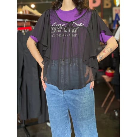SEE-THROUGH BLOUSE [S-7369]