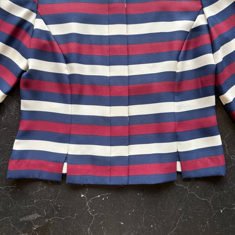 BORDER BLOUSE [S-2870]