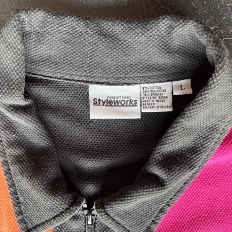 COLOR DESIGN ZIP TOPS [S-3301]