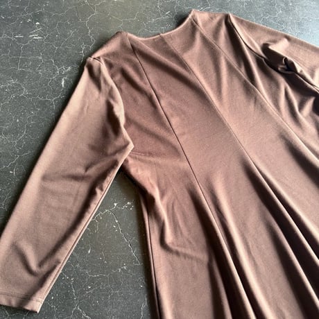 DARK BROWN DRESS [S-2048]