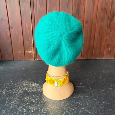 80’S ANGORE KNIT BERET [S-1767]