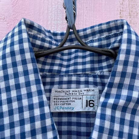 70’S GINGHAMCHECK SHIRT [S-9006]