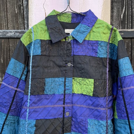 PATCHWORK DESIGN JACKET [S-5208]